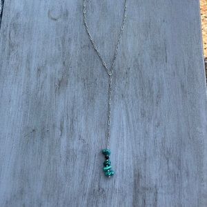 Turquoise lariat